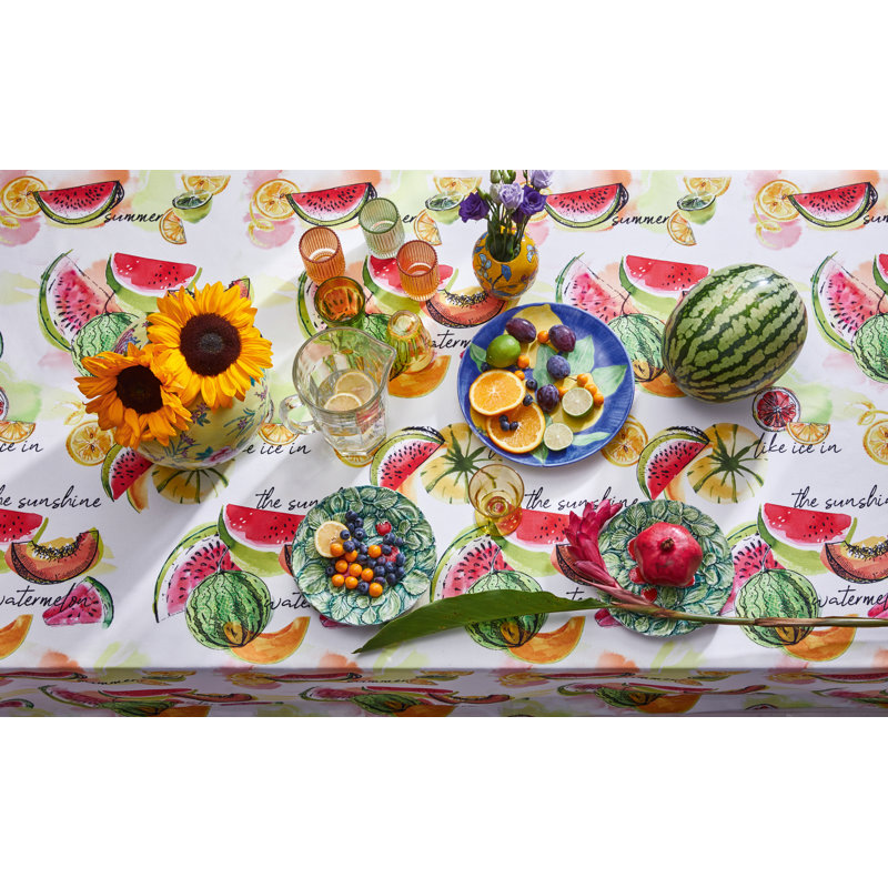 Summer Garden Tablecloth