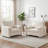 41" Oversized Accent Chair for Living Room, Chenille Armchair w/Pillow Arms-745491094