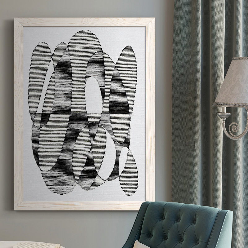 «Opposite Day I», reproduction d'art sur toile simple, Blanc, H 37,5 po x l 27,5 po x P 1 po