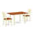 3 Pieces: 1 Table, 2 Chairs