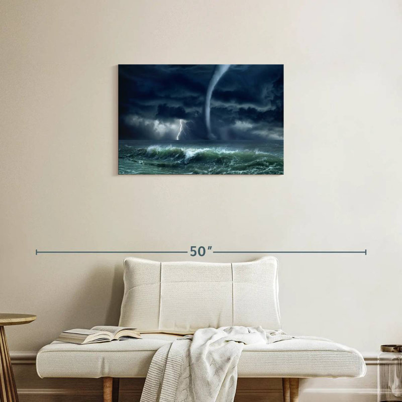 Alvord Ocean Tornado, 20" H x 30" W