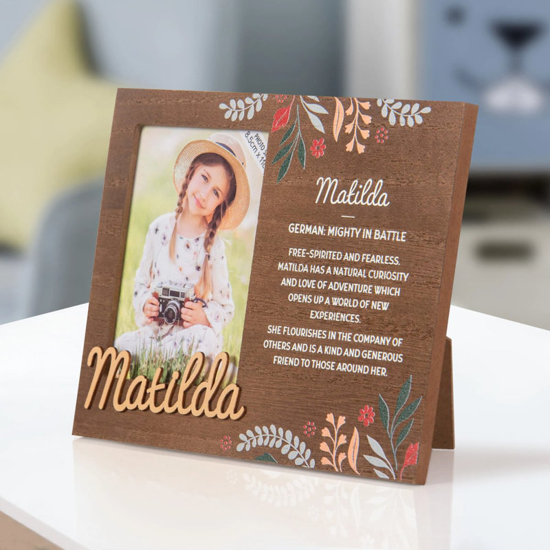 Hazella Tan Single Picture Frame