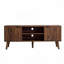 Meuble télé moderne du milieu du siècle, console de rangement pour téléviseurs jusqu'à 48 pouces (122 cm), pour salon ou chambre à coucher.