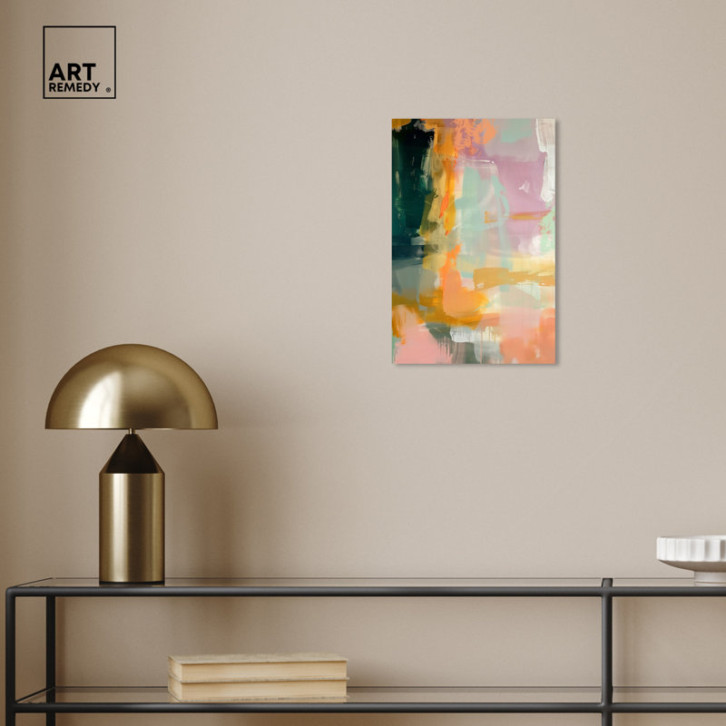 Mani Dida Colorful Abstract Canvas Wall Art, 10" x 15"