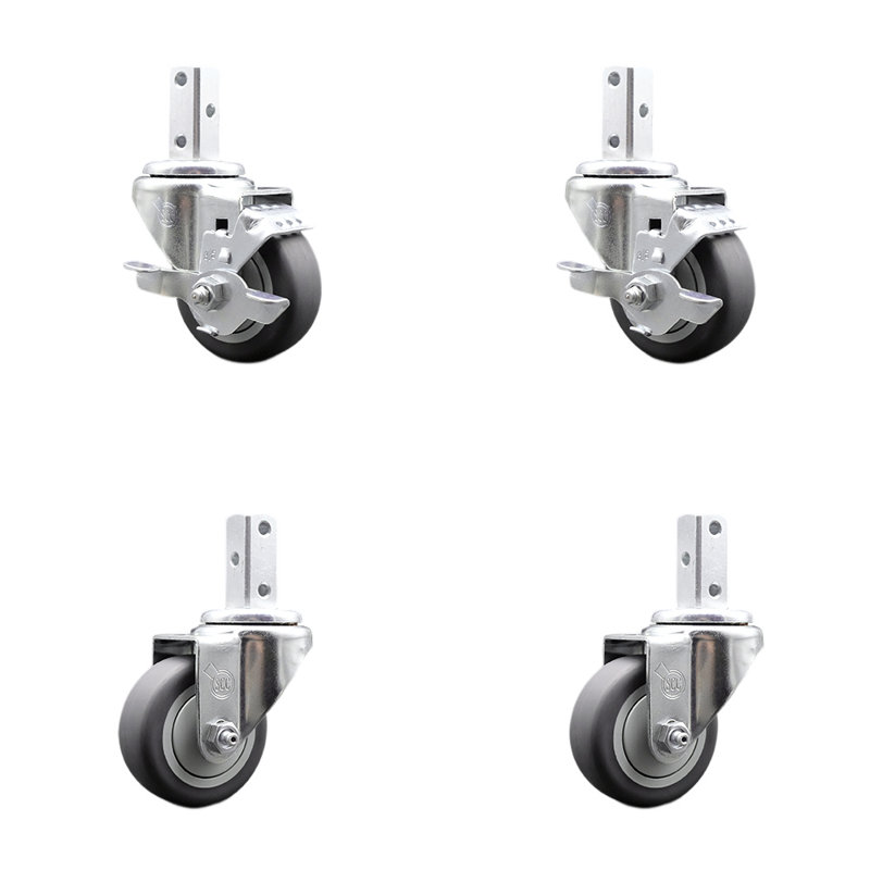 Thermoplastic Rubber Casters