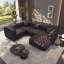 103.8'' Faux Leather Sectional