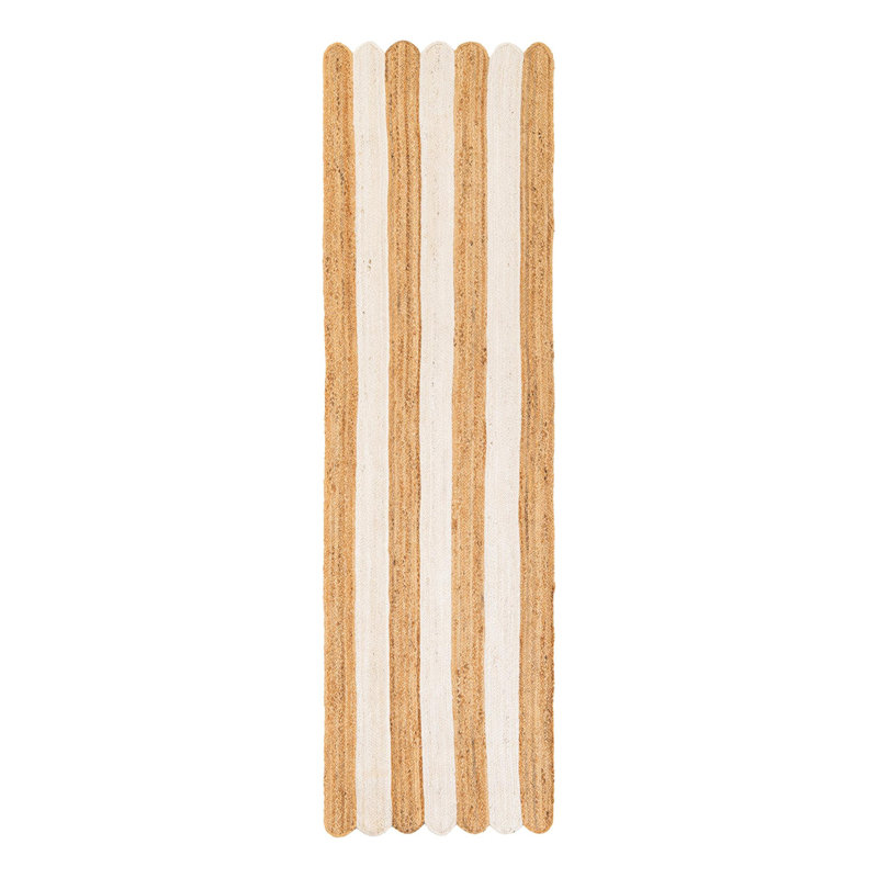 Striped Cosner Rug, Tapis de couloir 2 pi 7 po x 10 pi