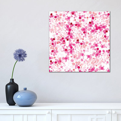 Pink Dots by Sara Berrenson - Painting on Canvas