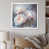 White Single Picture Framed