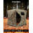 Portable Hunting Blind With Windows, Pop Up Ground Blind, Carrying Bag & Ground Stakes, Camouflage Hunting Tent