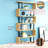 Linford Modern Industrial 6-Tier Storage Shelf With Open Storage Design-1272816507-1272816505