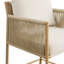 Tabouret de bar rembourré avec structure en métal-1188071757
