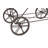 Metal Rolling Laundry Cart with Rack-599468500