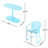 Bistro Set - Matte Light Blue