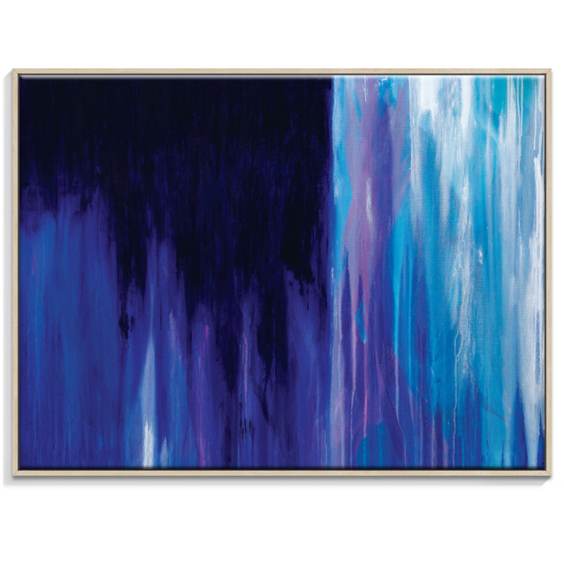 Painting on Canvas, 42.5cm H x 52.5cm W, Floater Frame