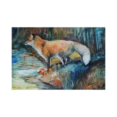 Red Fox II by Marcia Baldwin - Wrapped Canvas Gallery-Wrapped Canvas Giclée