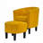 Aldayshein Upholstered Barrel Chair with Ottoman-424139821