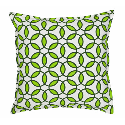  Rings Cotton Canvas Throw Pillow