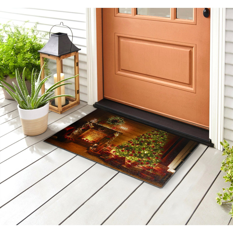 Non-Slip Christmas Outdoor Doormat