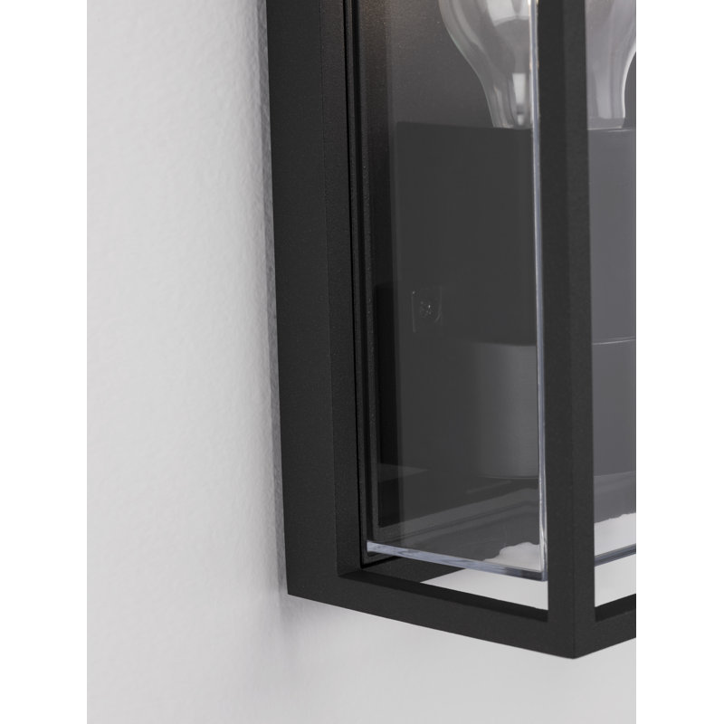 Black Outdoor Bulkhead Light