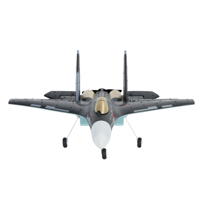 Avion à télécommande 2,4Ghil avec lumière, 4 voies à balais RC sans balais, avion Gyro 6-Axis à voilure fixe facile à transporter, enfants débutants adultes adultes