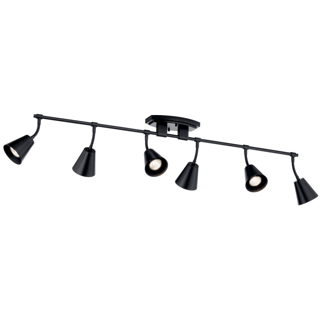 Ruby-Grace 45'' 6 -Light Rail Track Kit with Adjustable Head Ebern Designs 