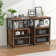 Kempst Nightstand Set 2, Small Bedside Table with Drawers, Narrow Side End Table with Open Shelf, 2 Drawer Dresser for Bedroom/Living Room/Dorms