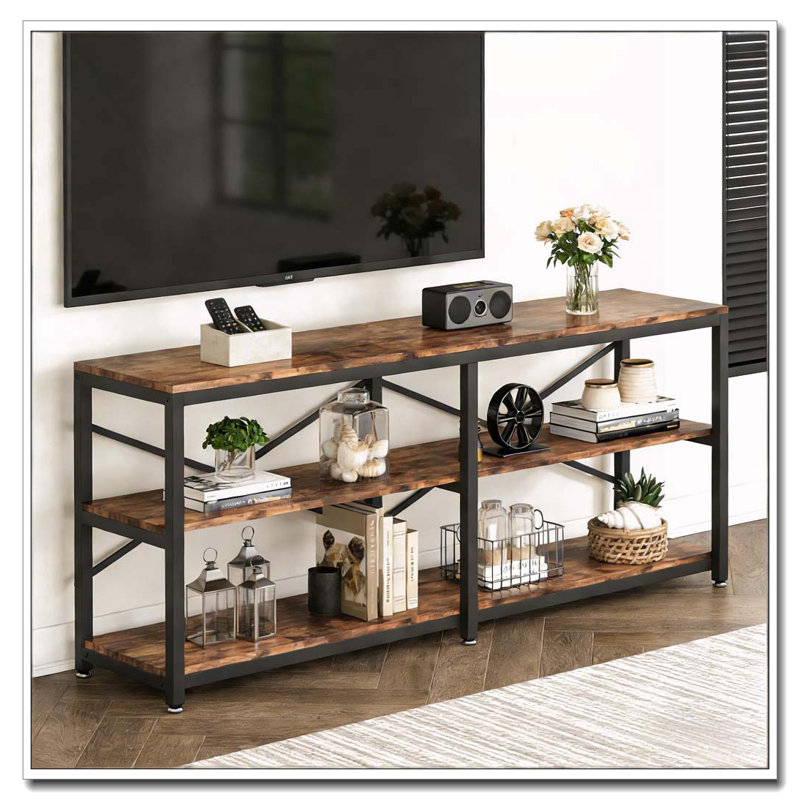 Sofa Table,3-Tier Hall Table,Console Table