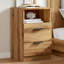 Doleman 40cm W Manufactured Wood Bedside Table-544502488-560470465