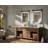 Brunilda Rustic Farmhouse Solid Wood Frame Accent Mirror Decorative Mirror-335926348-335926351