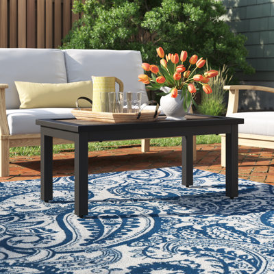 Abordale Rectangular Synthetic Laminate Outdoor Coffee Table