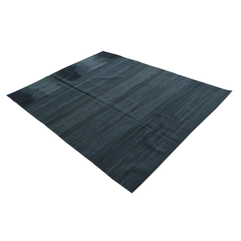 Tapis bleu marine 5x8