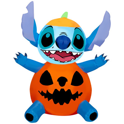 Airblown Stitch as Pumpkin Disney