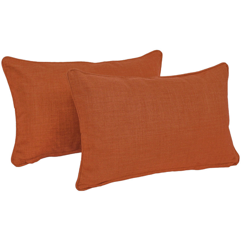  Coussin et housse de coussin d'extérieur rectangulaire, Cannelle