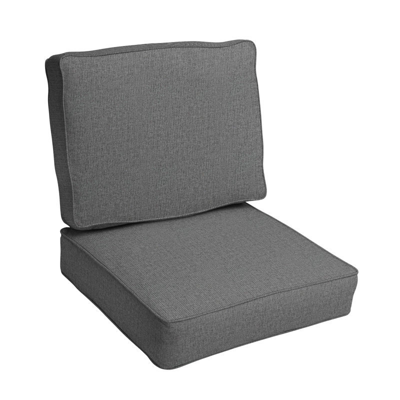 Ensemble de coussins Sunbrella, Gris, L 22 po x P 22 po