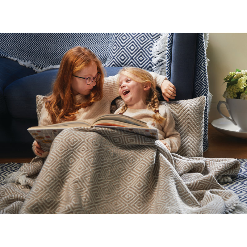 Stauton Throw Blanket, Natural