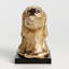 Sculpture de chien distingué