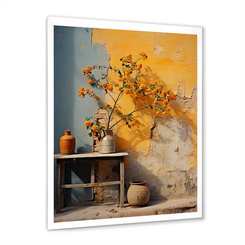 Minimalisme de la simplicité sur toile, Cadre simple blanc, H 20 po x l 12 po x P 1 po