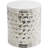 Dajanee Stainless Steel Top End Table