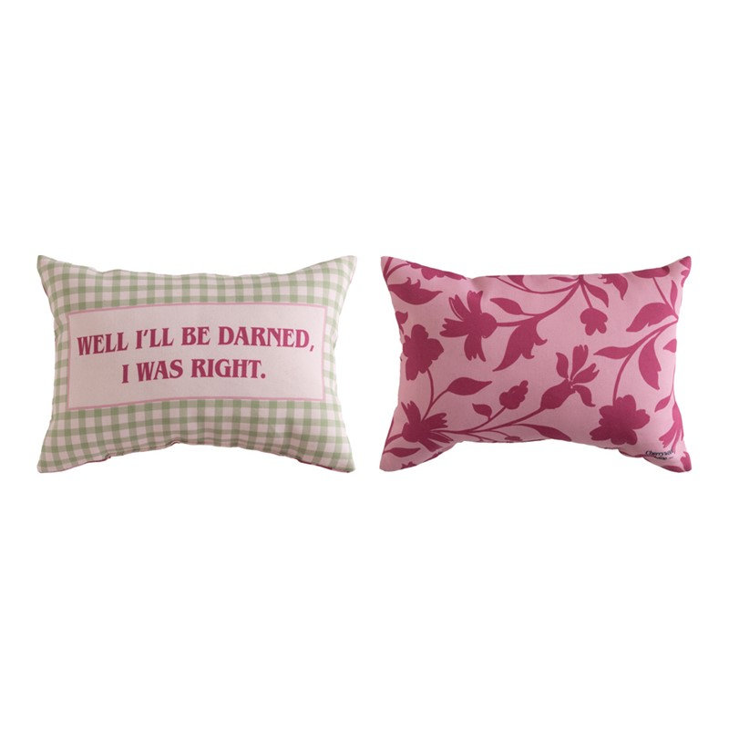 Ensemble de 2 coussins décoratifs rectangulaires manuels Woodworkers & Weavers 12,5 po x 8 po