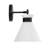 Kaylisa 4 Light Mid-Century Modern Matte Black Dimmable Empire Vanity Light-336612723