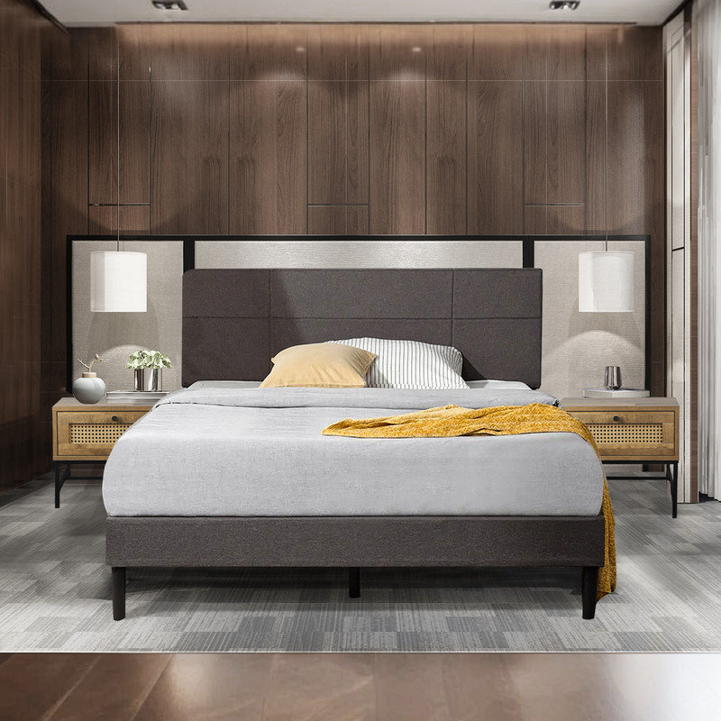 Bay Isle Home™ Modern Bedroom Set Including Queen Bed Frame with ...