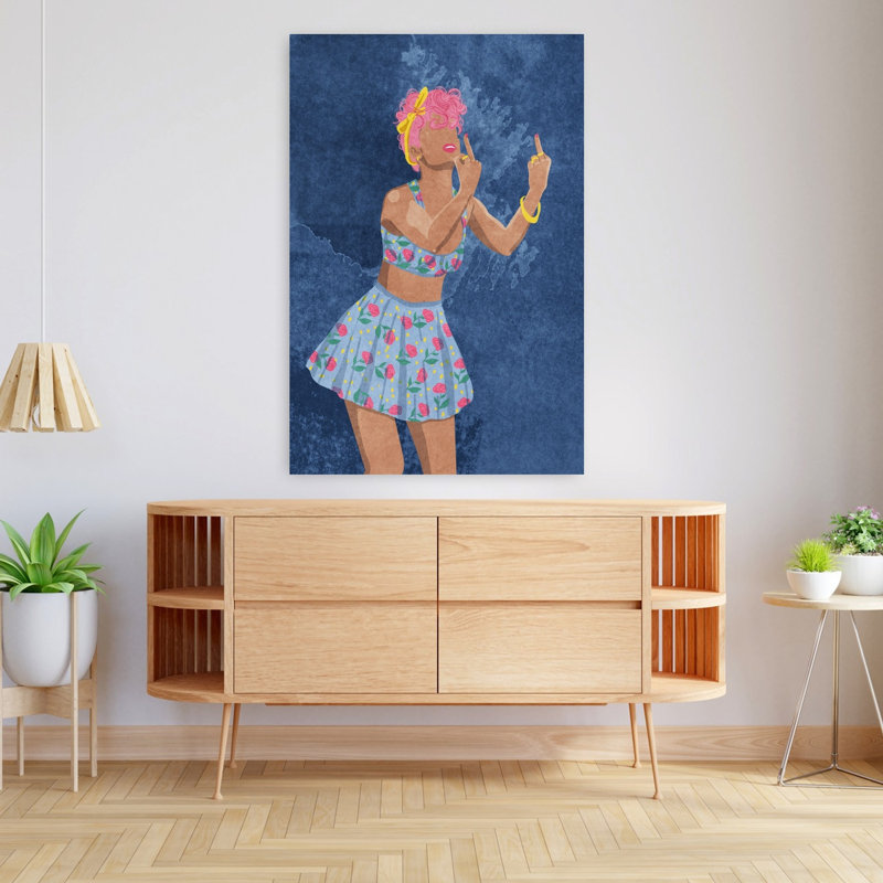Art contemporain Art contemporain, H 48 po x l 32 po