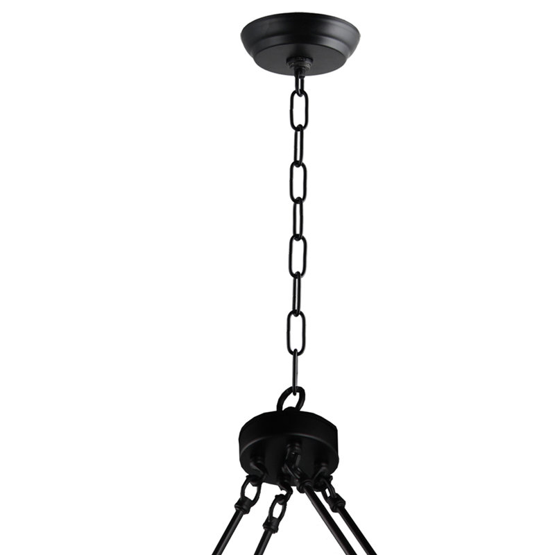 Barkley 8 - Light Dimmable Cylinder Chandelier