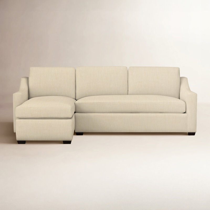 Cranbrook Upholstered L-Shaped Sectional, Left Hand Facing, Apollo Alpaca Boucle