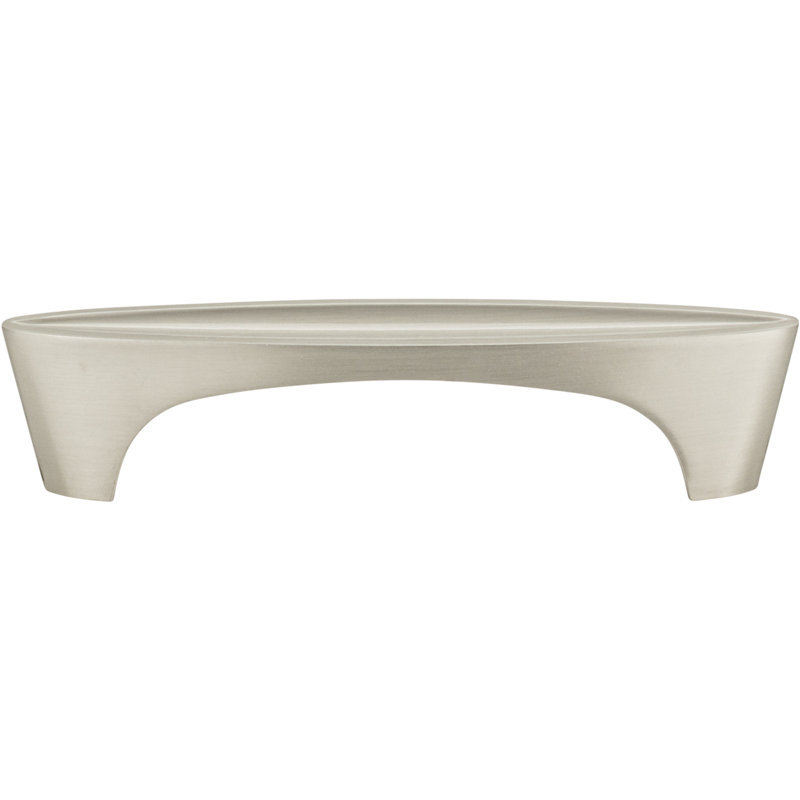 Dap 4" Center to Center Bar pull, 1 1/4", Brushed Nickel