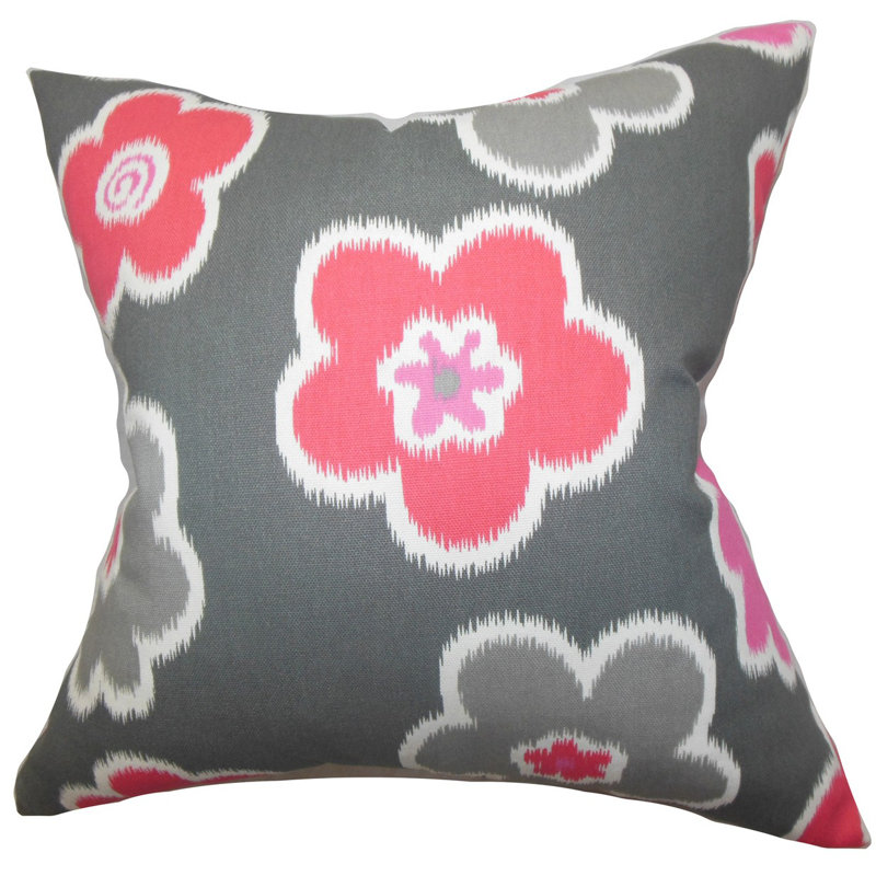 Cece Bedding Set, Euro, Dark Gray