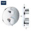 GROHE Grohtherm Dual-Function 2-Handle Shower Thermostatic Valve Trim Kit-102132577