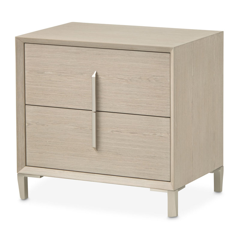 Lotus Bay Nightstand, Large - Sand