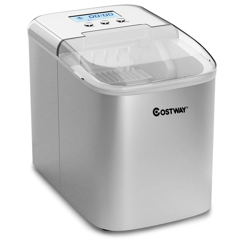 Costway Countertop Snow Cone Maker, Silver